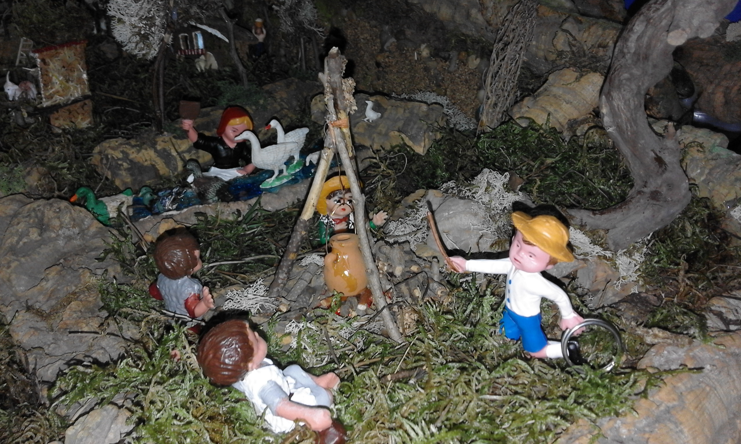 Escena de l'Anunciata.