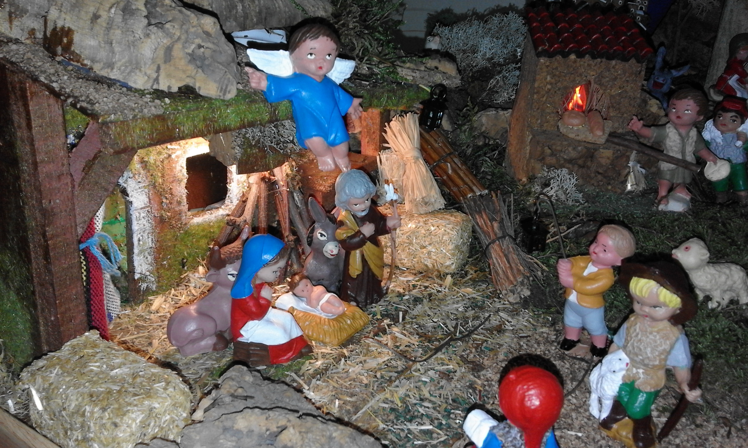 Escena del naixement.