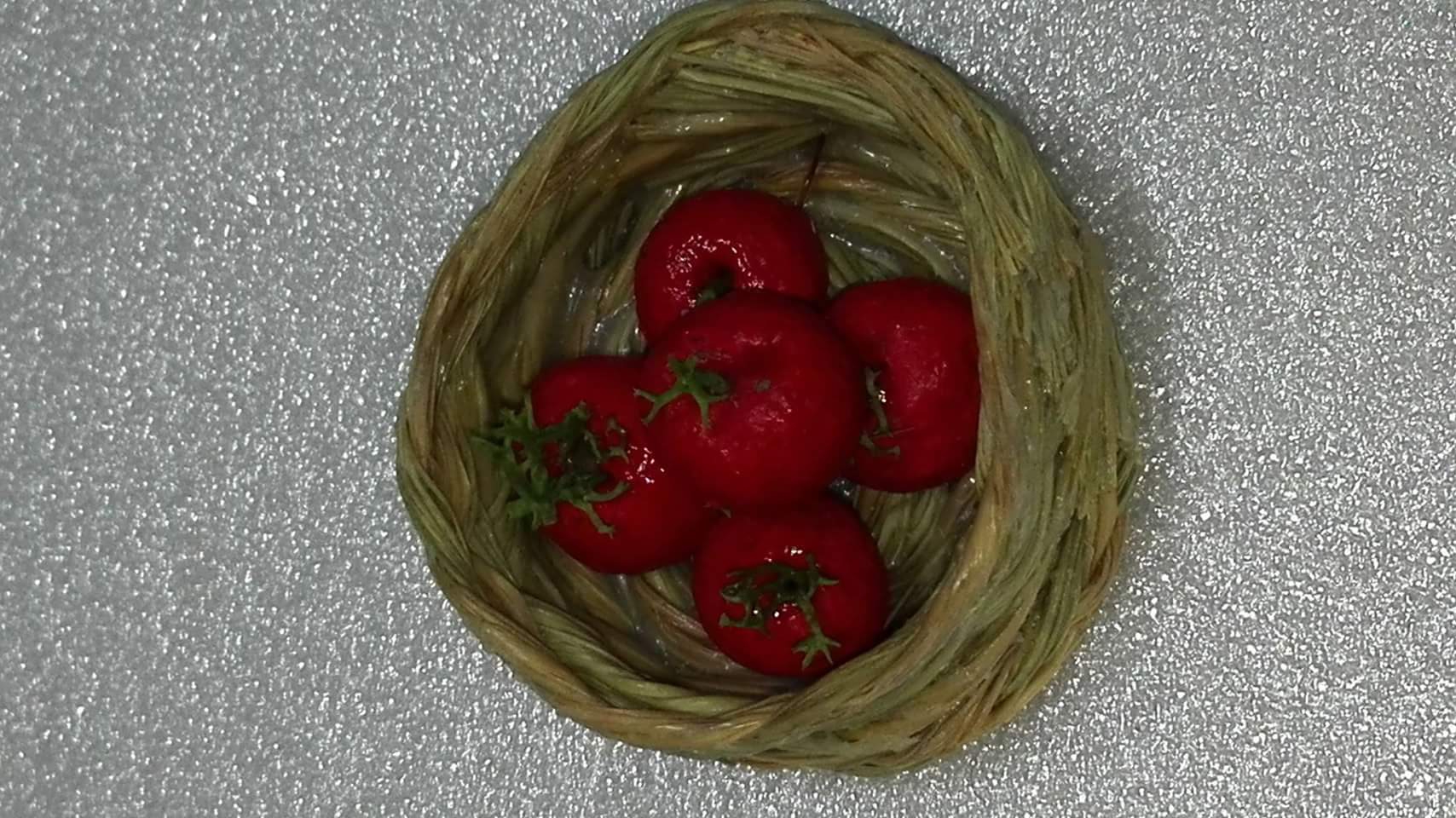 Detalle del cesto.