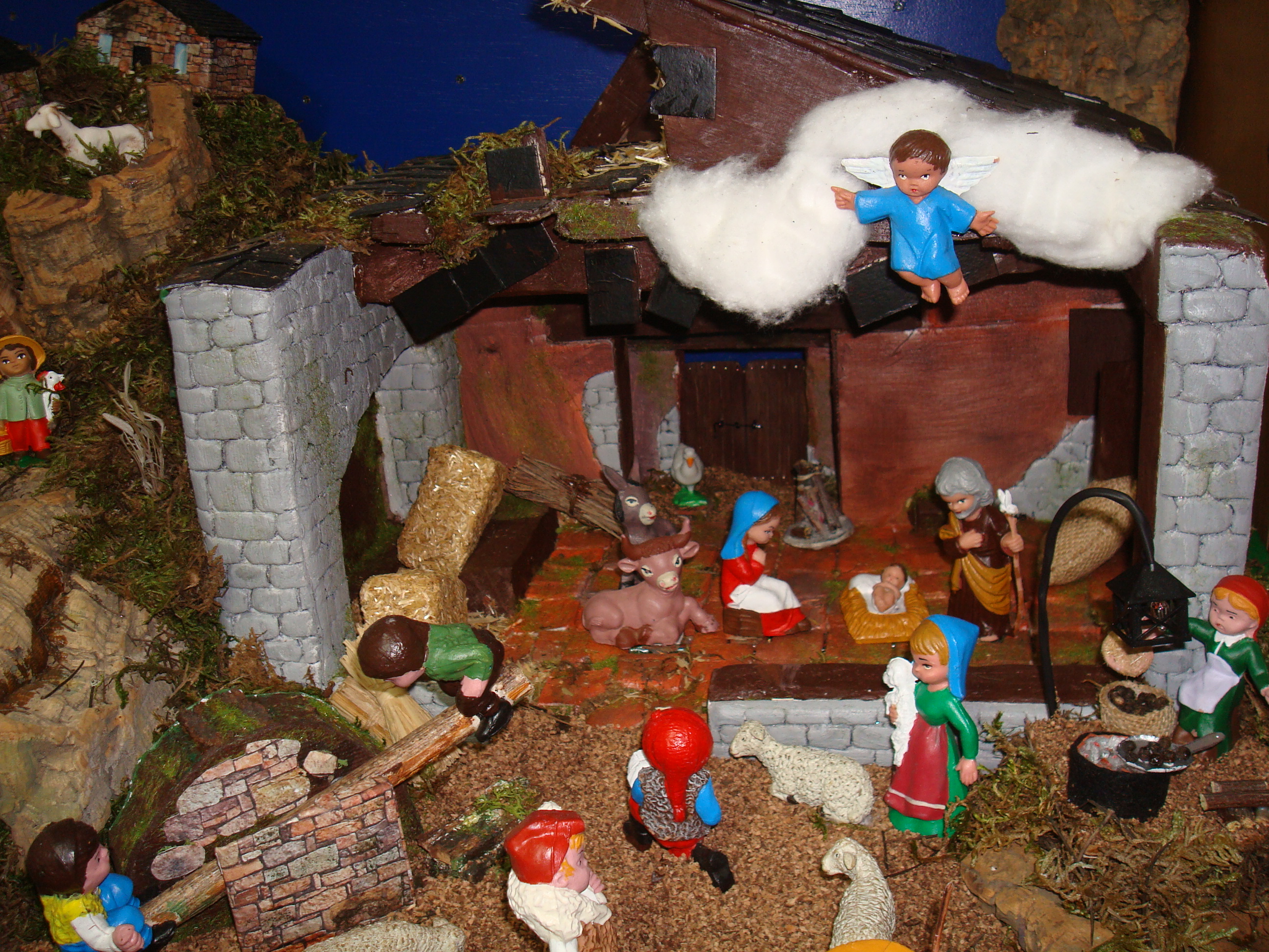 Escena del nacimiento.