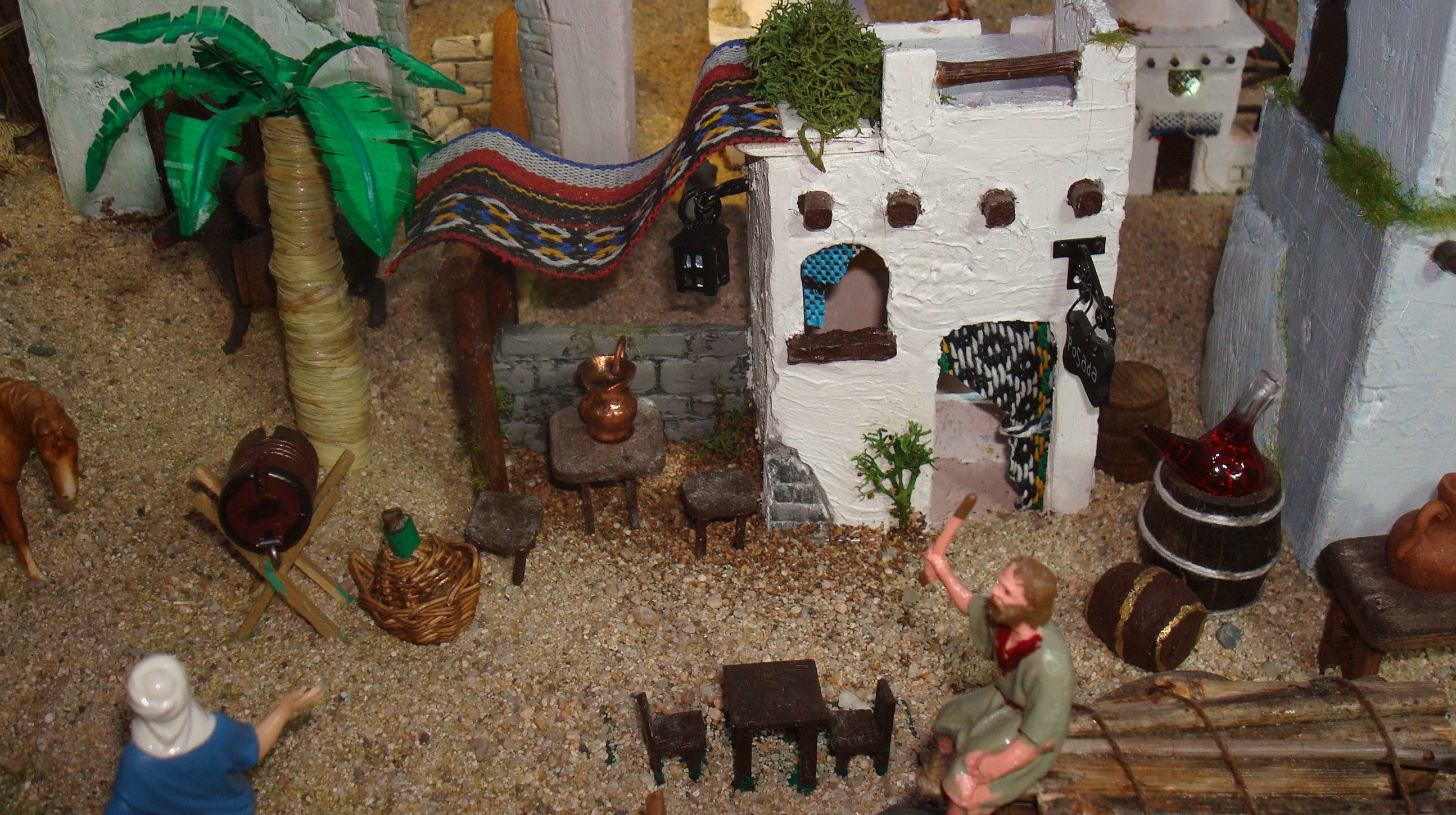 Detall de la posada.