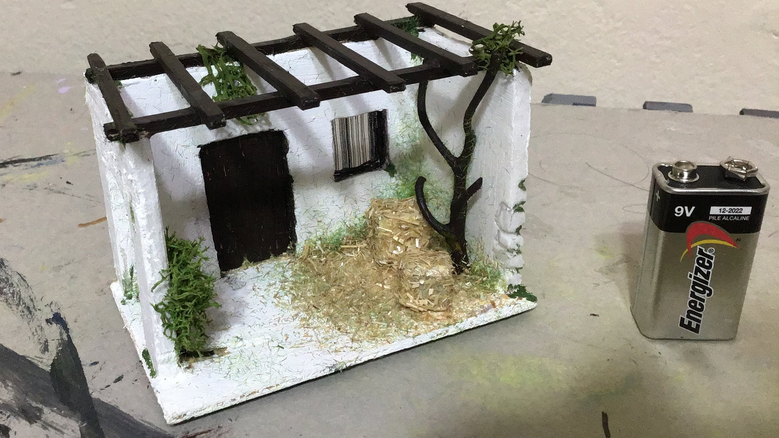 Detalle de otra casita.