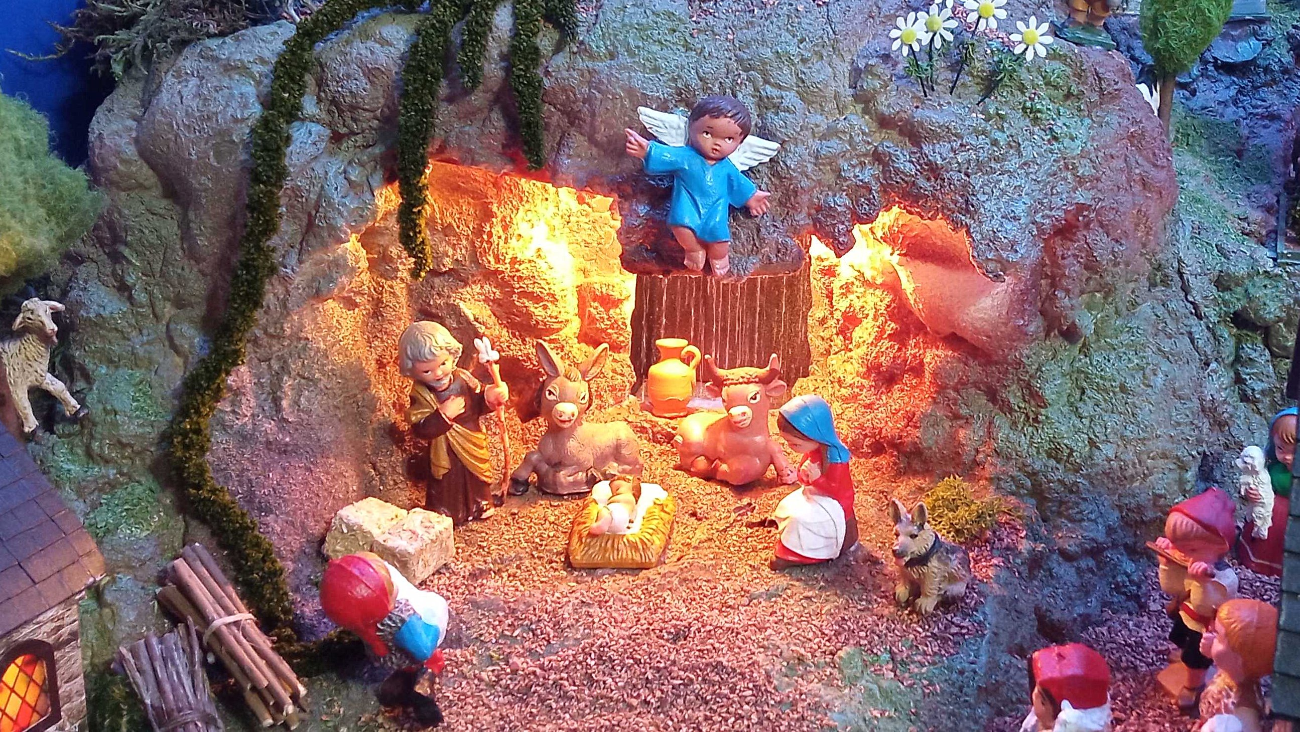 Escena del naixement.
