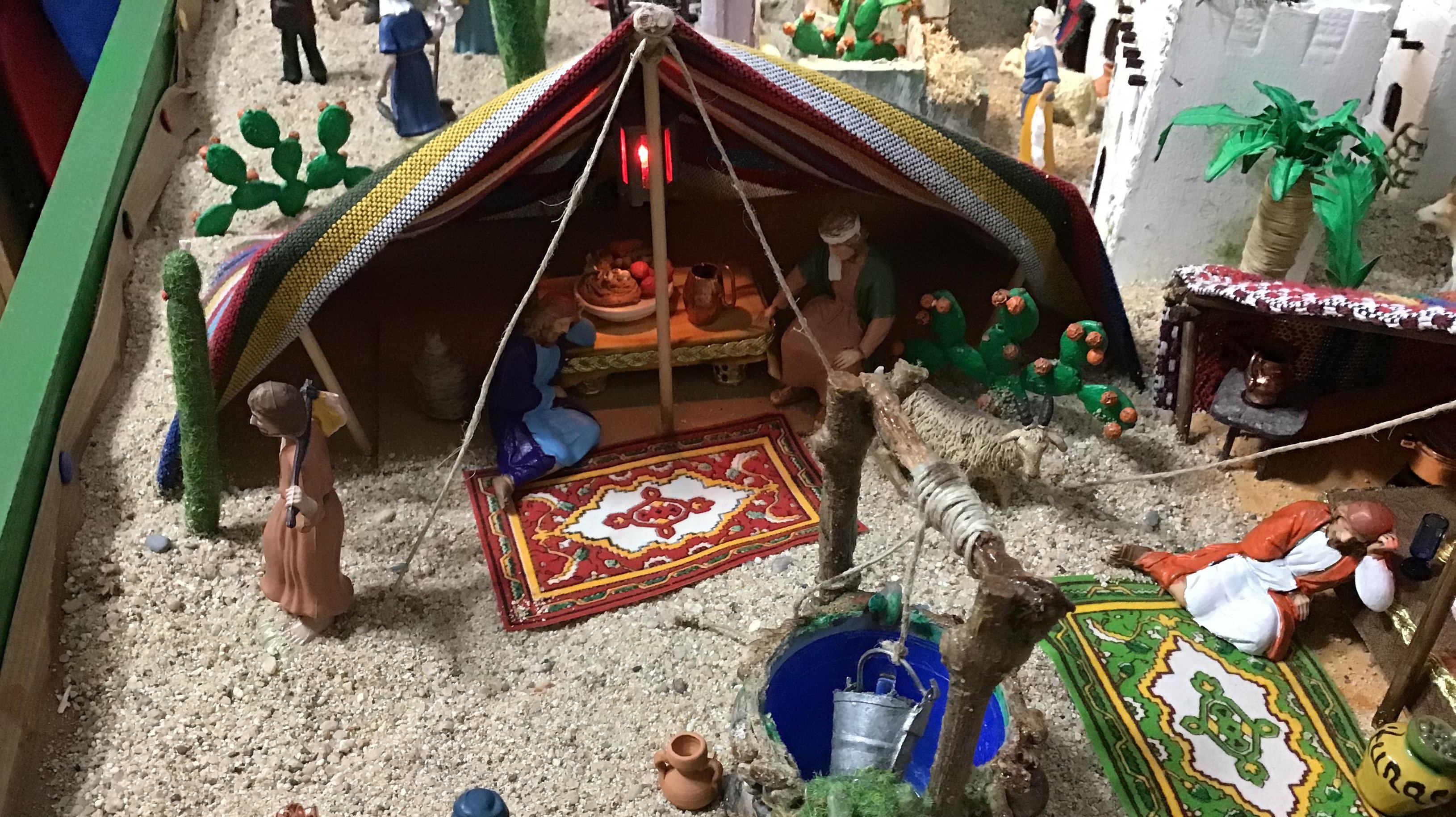 Detalle de una segunda jaima.