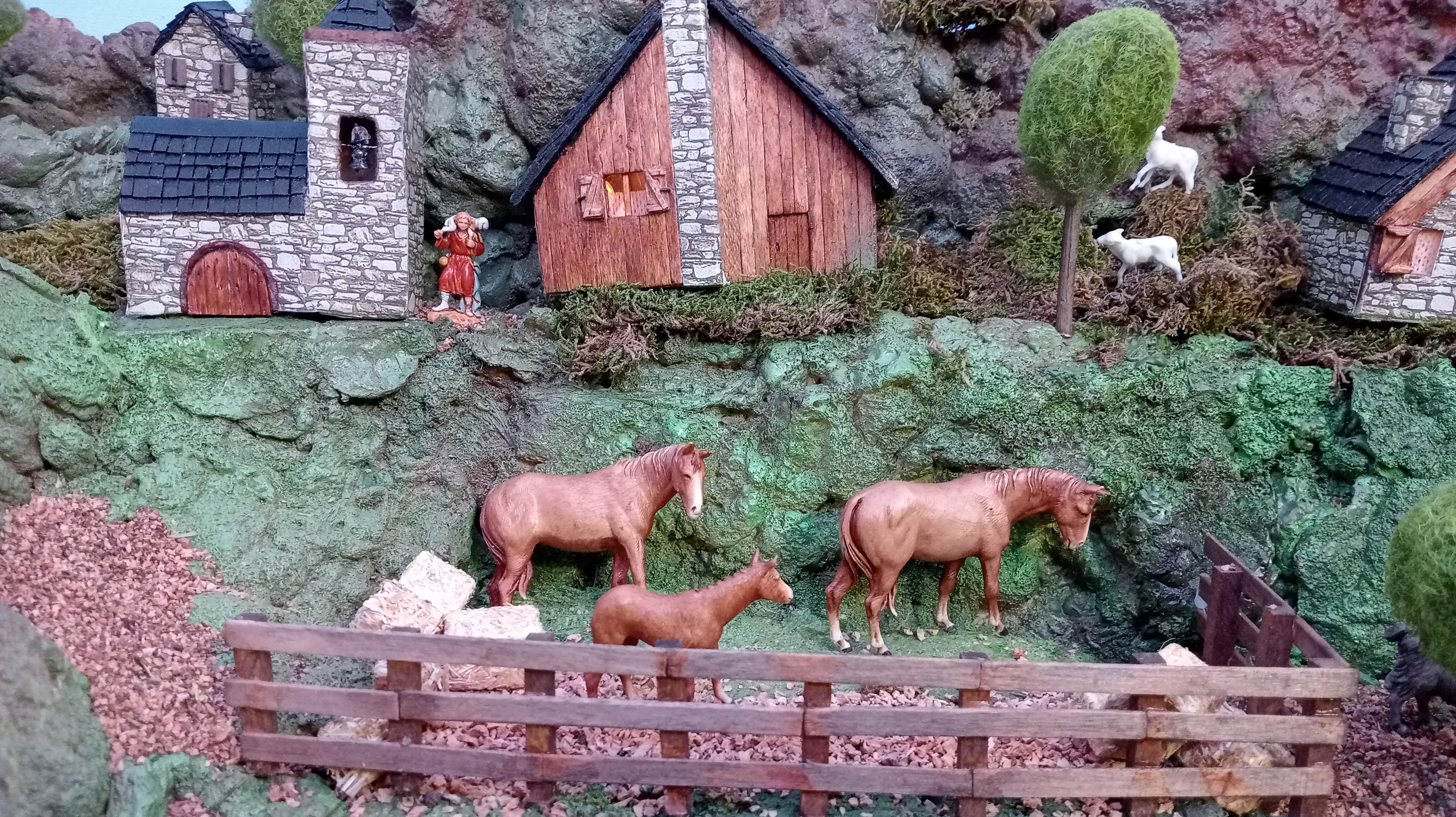 Detall dels cavalls.